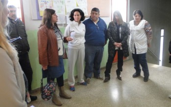 Secretarios de SUTEBA de los cuatro municipios de zona norte recorrieron escuelas junto a dirigentes provinciales