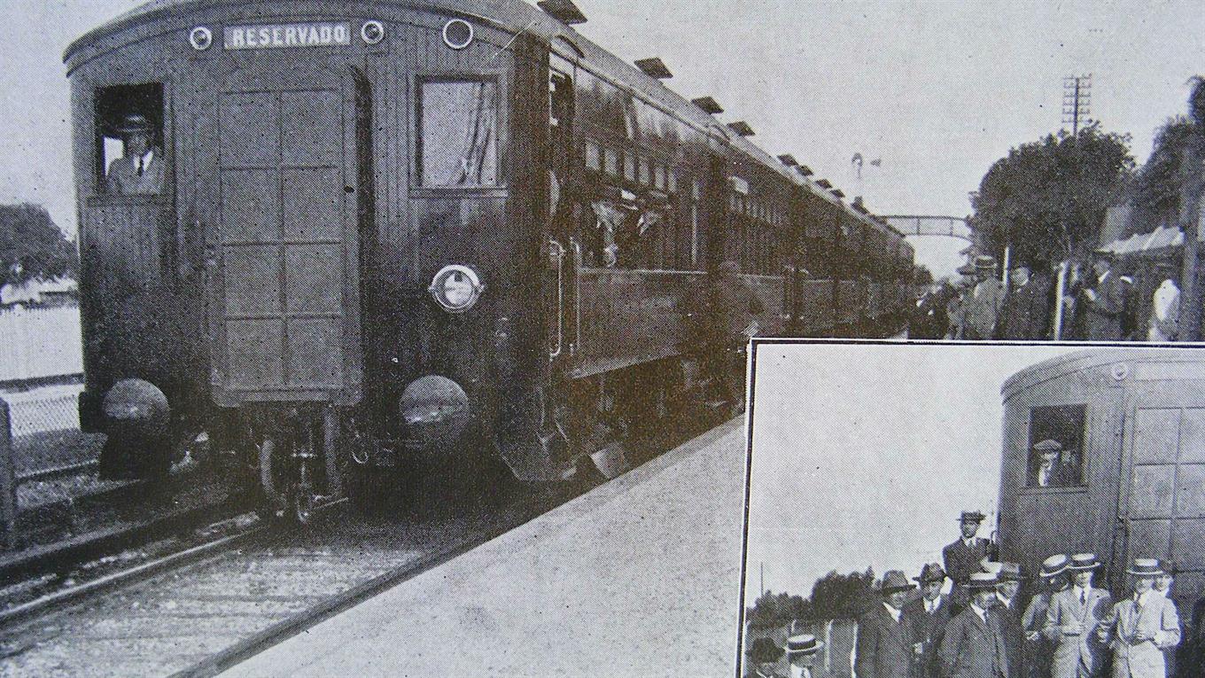 Primer tren eléctrico entre Retiro y Tigre, con carrocería de madera, funcionó entre 1916 y 1931 Prensa Min Transporte