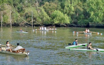 La Escuela Municipal de Remo y Canotaje realiza travesías semanales por los ríos Luján, de la Plata y Reconquista
