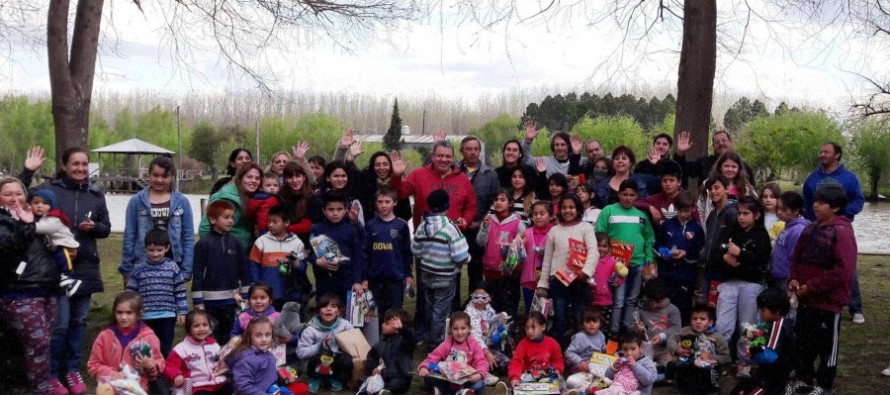 Se celebró el Día del Niño en el Club Defensores de Carabelas