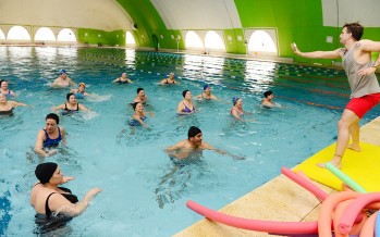 Aquagym en el ‘Poli’ N° 3
