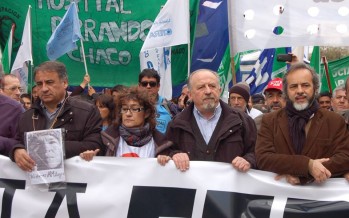Cobertura de la Marcha Federal del programa radial Palabra Maestra
