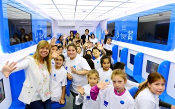 Los Centros Educativos Municipales enseñan a cuidar el agua junto a AySA