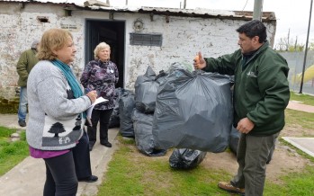 Los centros de jubilados participan del programa «Sanfer Recicla»