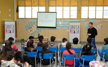 Capacitan a jóvenes de la Escuela N°11 con el Programa ‘Sanfer Recicla’
