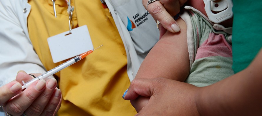 Campaña de vacunación para la erradicación del sarampión