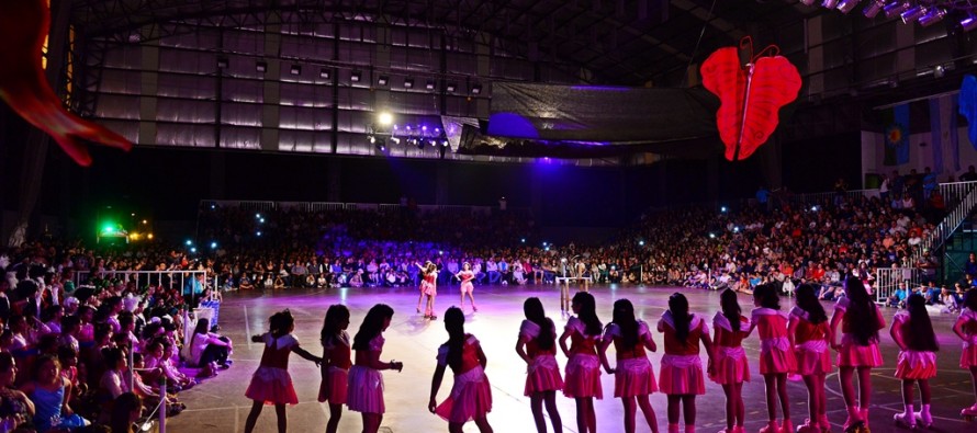 La Escuela Municipal de Patín tuvo su gala anual con un tributo a Disney