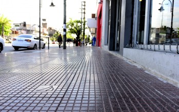 Renovación de las veredas de la Avenida Avellaneda desde el Acceso Norte