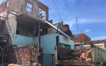 Se detectó, allanó y demolió viviendas con peligro de derrumbe