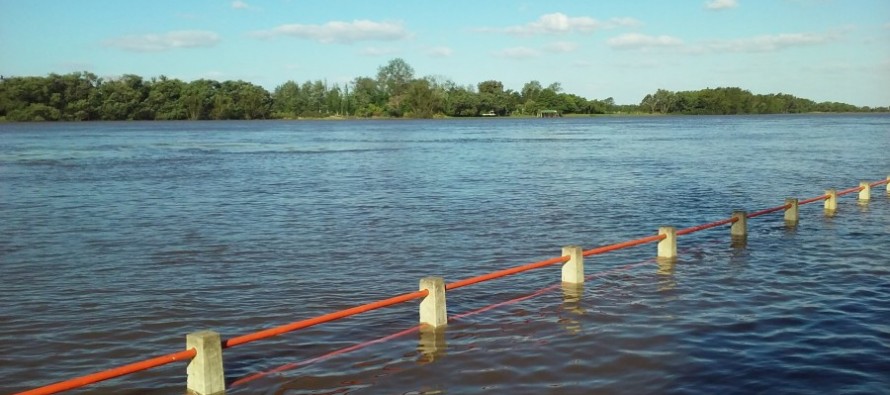 Continúa el aviso por crecida del Río de la Plata