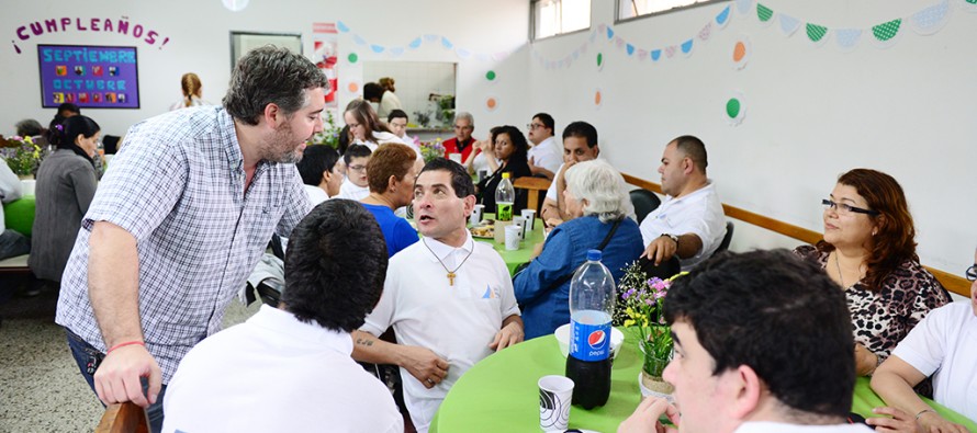 Los chicos del Taller Protegido celebraron el Día de la Familia