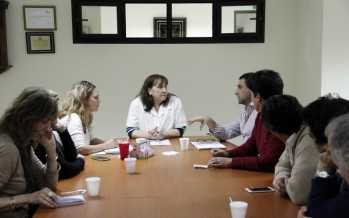 Funcionarios provinciales se reunieron con autoridades del Hospital Cordero