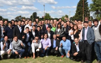 Fernando Coronel participó de un encuentro con Juan Manuel Urtubey en Pilar