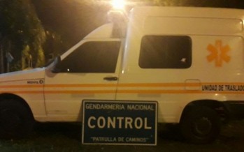 Conducía una ambulancia trucha desde Corrientes hacia Virreyes pero fue demorado por Gendarmería