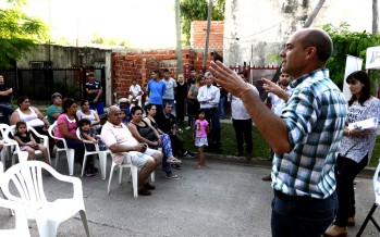 Se presentó el proyecto para la construcción del Poli Nº9 en el barrio Presidente Perón