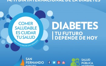 Jornada por el “Día Internacional de la Diabetes” en Plaza Mitre