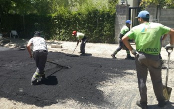 Repavimentación de la calle Uruguay entre Escalada y Albatros