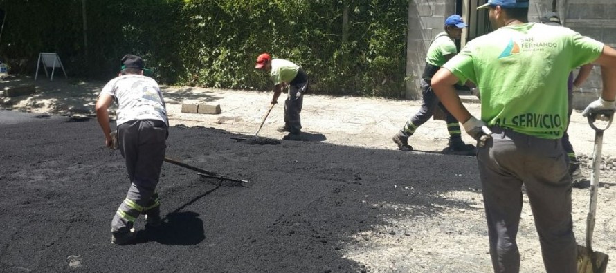 Repavimentación de la calle Uruguay entre Escalada y Albatros