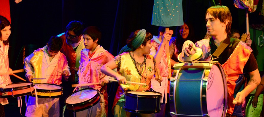 Alumnos de distintas escuelas presentaron su música en el Martinelli