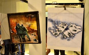 Muestra de arte en el Concejo Deliberante sobre relatos de ex Combatientes de Malvinas