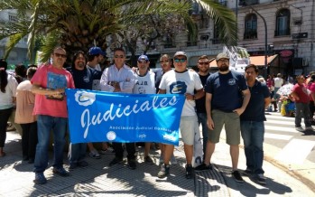 Judiciales cumplen 40 días de paro y hacen frente al «intento de desgaste» por parte del gobierno