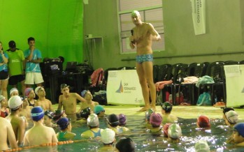 José Meolans brindó una clínica deportiva en las instalaciones del Poli 6