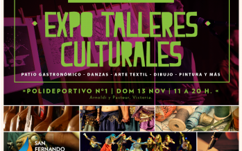 Hoy se presenta la exposición de los talleres culturales en el Poli N°1