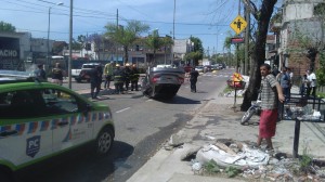Vuelco en Avellaneda y 202