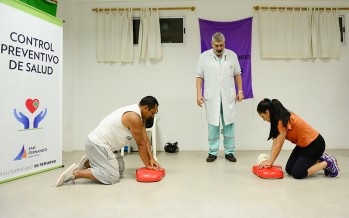 Capacitación en técnicas de Reanimación Cardiopulmonar en establecimientos y dependencias municipales