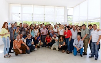 Andreotti se reunió con el periodismo local para despedir el año