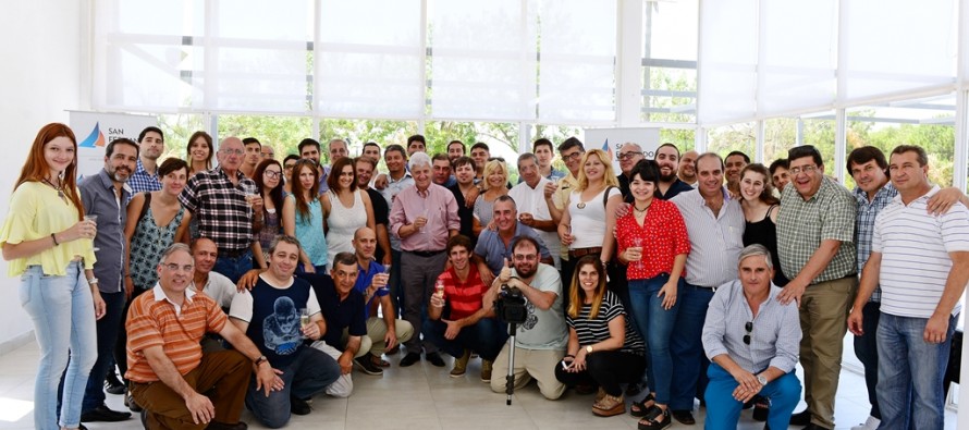 Andreotti se reunió con el periodismo local para despedir el año