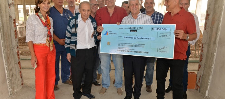 Avanza la obra del nuevo Cuartel de Bomberos
