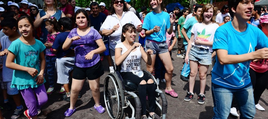 Caminata por la inclusión de las personas con discapacidad