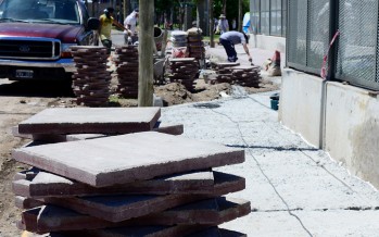 Arreglo de calles adyacentes al nuevo Polideportivo N° 7
