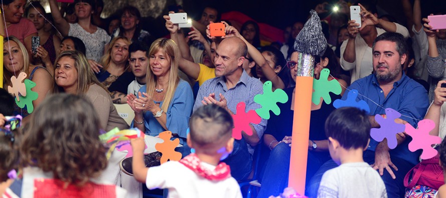 La Unidad de Desarrollo Infantil Virgen de Luján tuvo su acto de fin de año