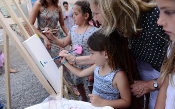 Se realizó la muestra de fin de año del ‘Taller de Arteterapia’ para niños con autismo