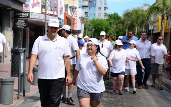 Caminata por Constitución y actividades en Plaza Mitre por la inclusión de las personas con discapacidad