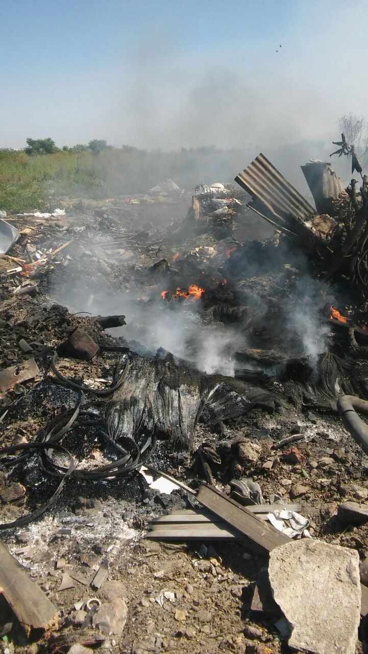 basural en la 19