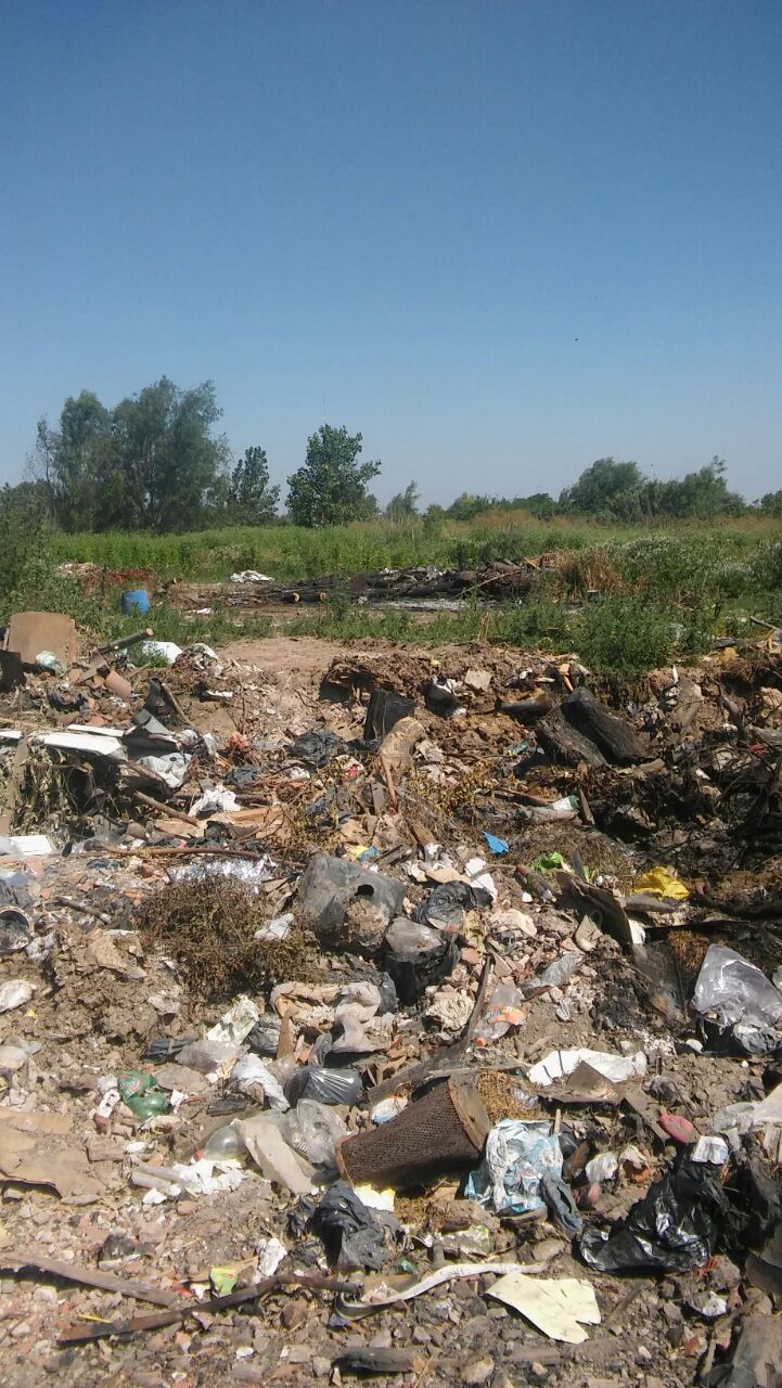basural en la 19