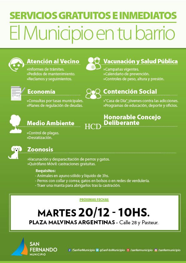 El municipio en tu barrio