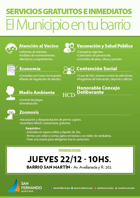 El municipio en tu barrio