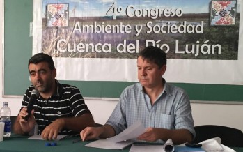 Un congreso para preservar la cuenca del Río Lujan