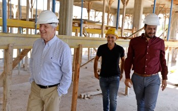 Avanza la obra del Hospital Municipal en Virreyes Oeste