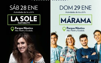 Márama y Soledad se presentan este fin de semana en el Parque Náutico