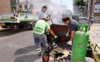 Trabajos preventivos de tomado de juntas