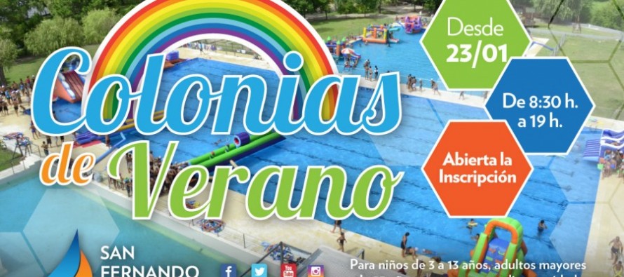 Comienzan las inscripciones para las colonias de febrero