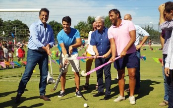 Andreotti, Massa y Retegui inauguraron el Polideportivo N° 7 en Infico