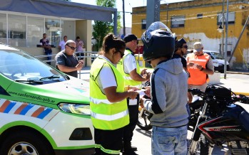 Controles de tránsito en puntos clave de nuestra ciudad