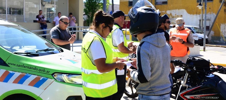 Controles de tránsito en puntos clave de nuestra ciudad