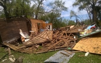 Tornado en el Delta destruyó casas y produjo graves destrozos